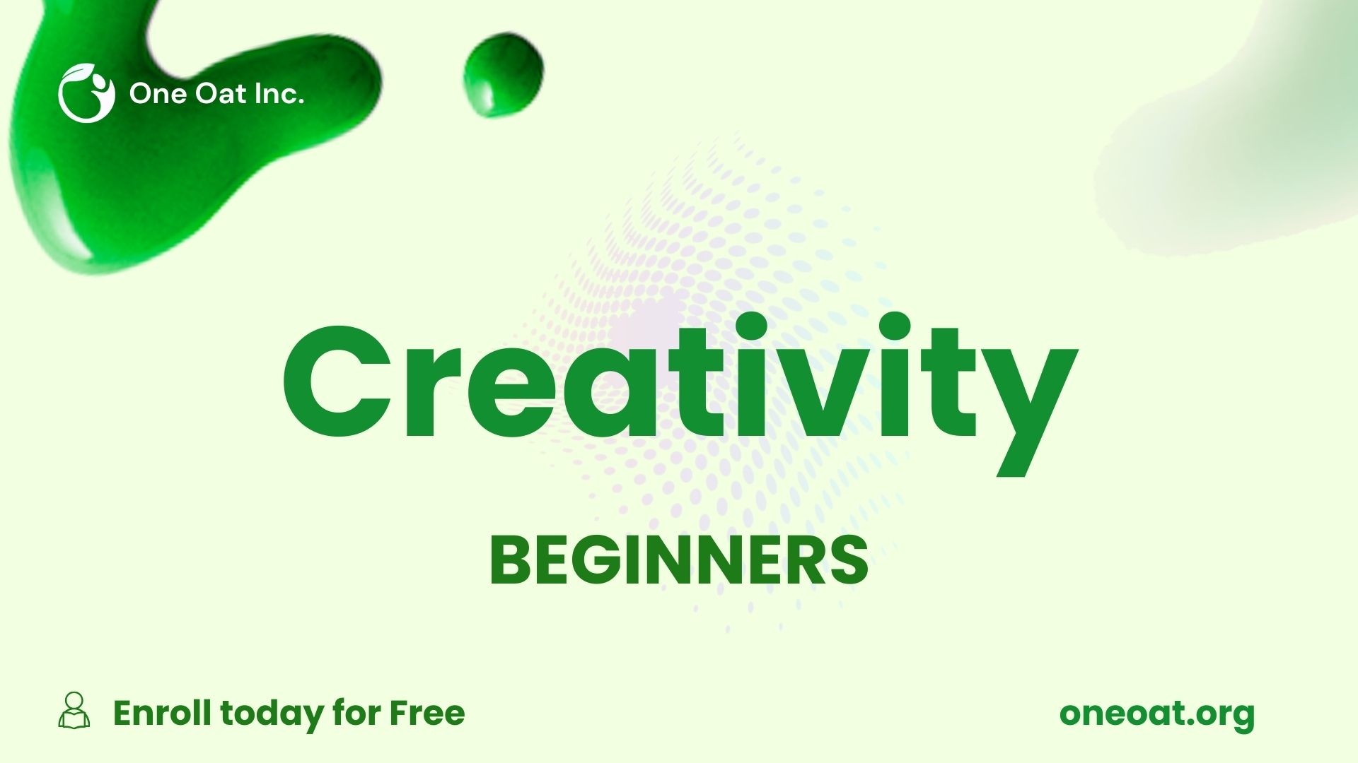 Creativity for Beginners (Foundation & Theory)